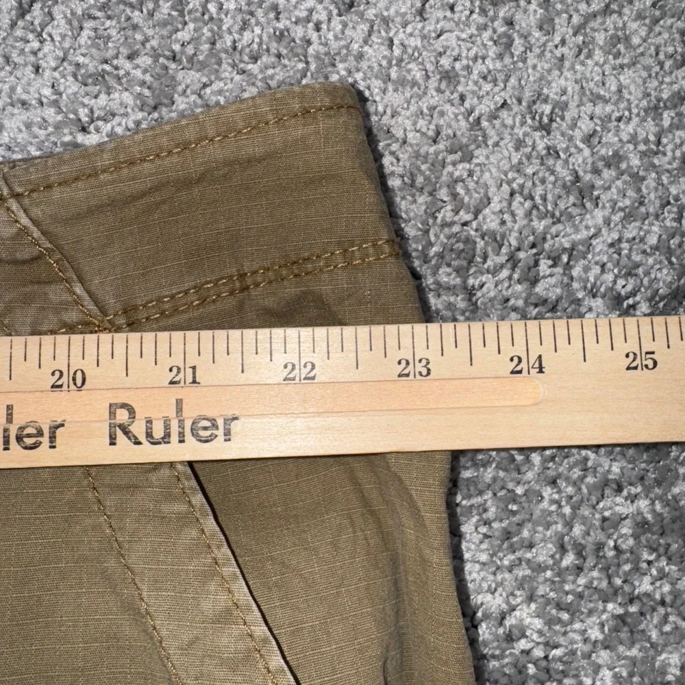 Wrangler Relaxed Fit Cargo Shorts Mens Stretch Khaki Brown 46 NEW